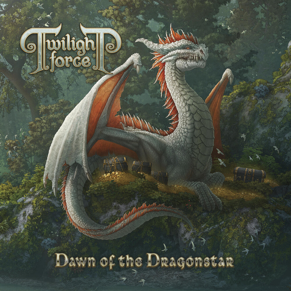 the album cover for Twilight Force - Dawn Of The Dragonstar