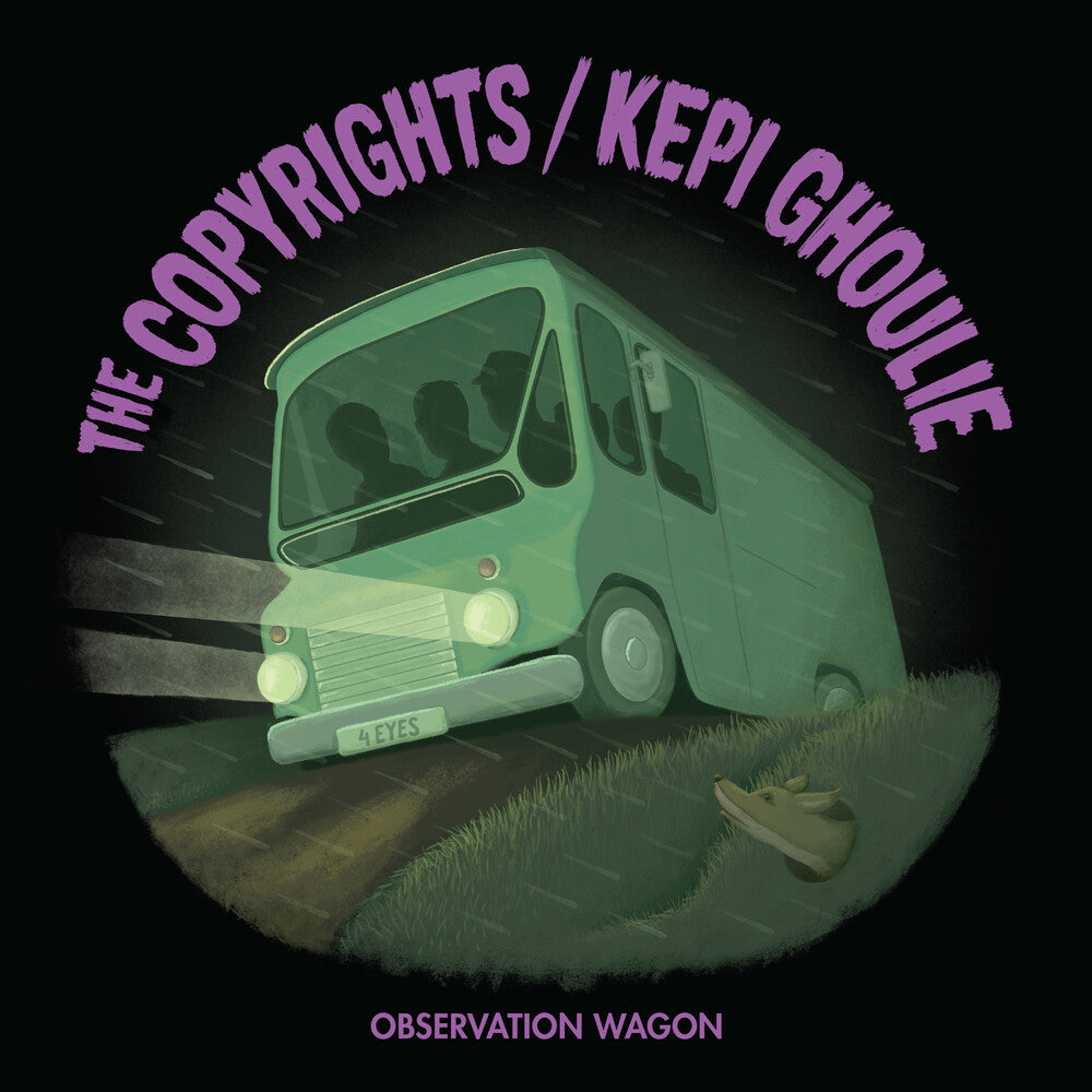 the album cover for Copyrights / Kepi Ghoulie - Obersrvation Wagon