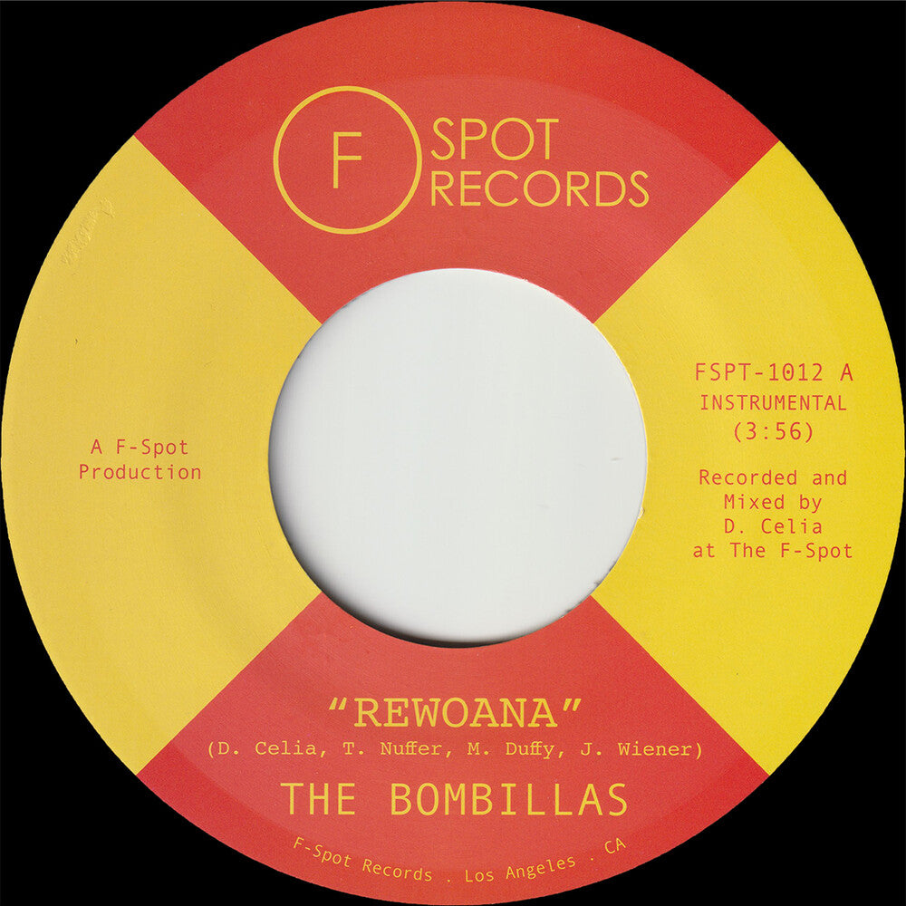 the album cover for Bombillas - Rewoana / Ya