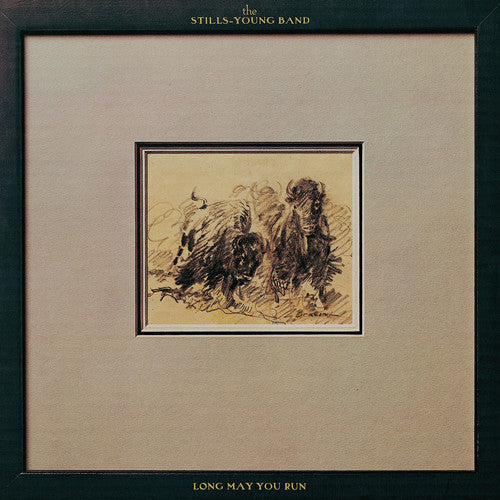 the album cover for Stills-Young Band - Long May You Run