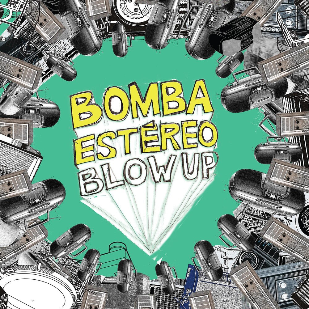 the album cover for Bomba Estereo - Blow Up [LP]