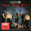the album cover for Heaven 17 - How Men Are [Blue Colored Vinyl]