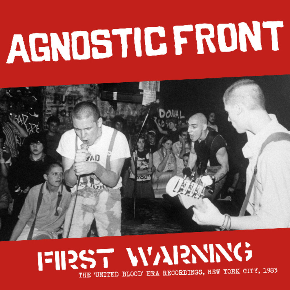 the album cover for Agnostic Front - First Warning [LP]