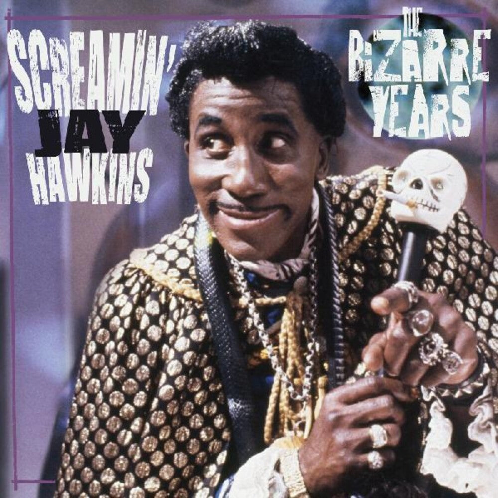 the album cover for Screamin' Jay Hawkins - Bizarre Years [Colored Vinyl] [Limited Edition] (Purp)