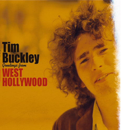 the album cover for Tim Buckley - Greetings From West Hollywood