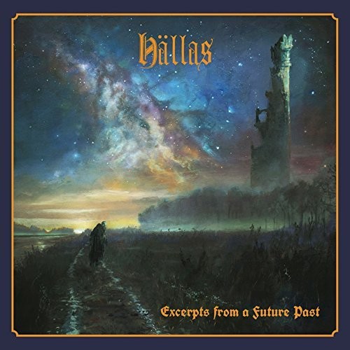 the album cover for Hallas - Excerpts From A Future Past