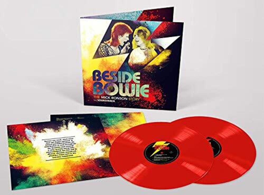 the album cover for Various Artists - Beside Bowie: The Mick Ronson Story