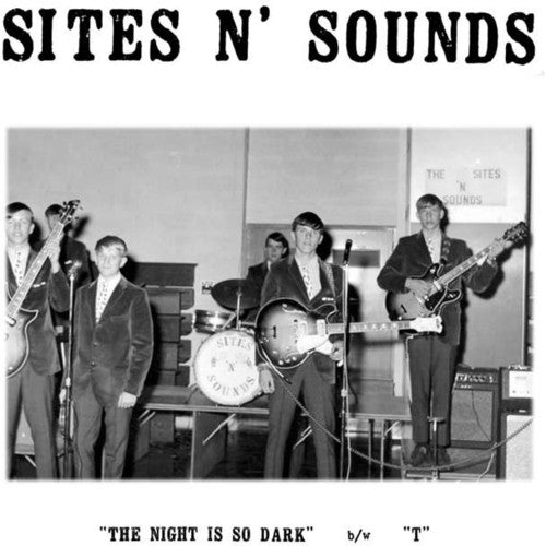 the album cover for Sites N Sounds - The Night Is So Dark