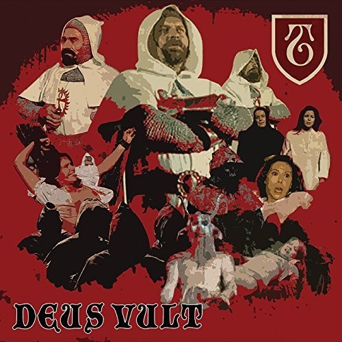 the album cover for Templars - Deus Vult