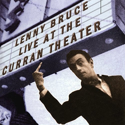 the album cover for Lenny Bruce - Live At The Curran Theater