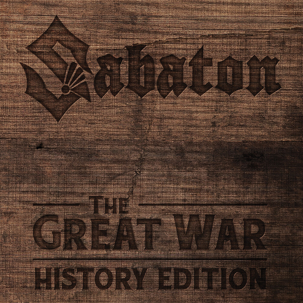 the album cover for Sabaton - The Great War: History Version [Digi]