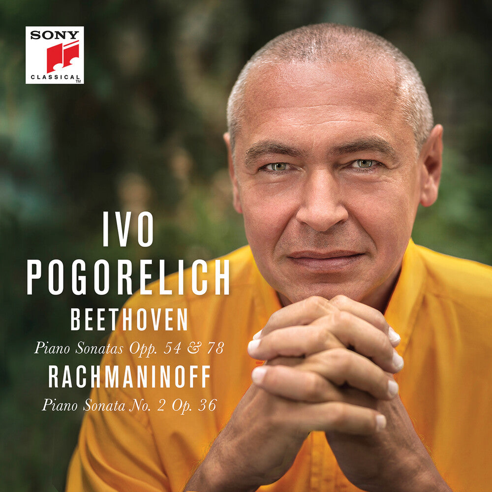 the album cover for Beethoven / Pogorelich - Beethoven: Piano Sonatas Op. 54 & 78 - Rachmaninoff: Piano Sonata No. 2 Op. 36