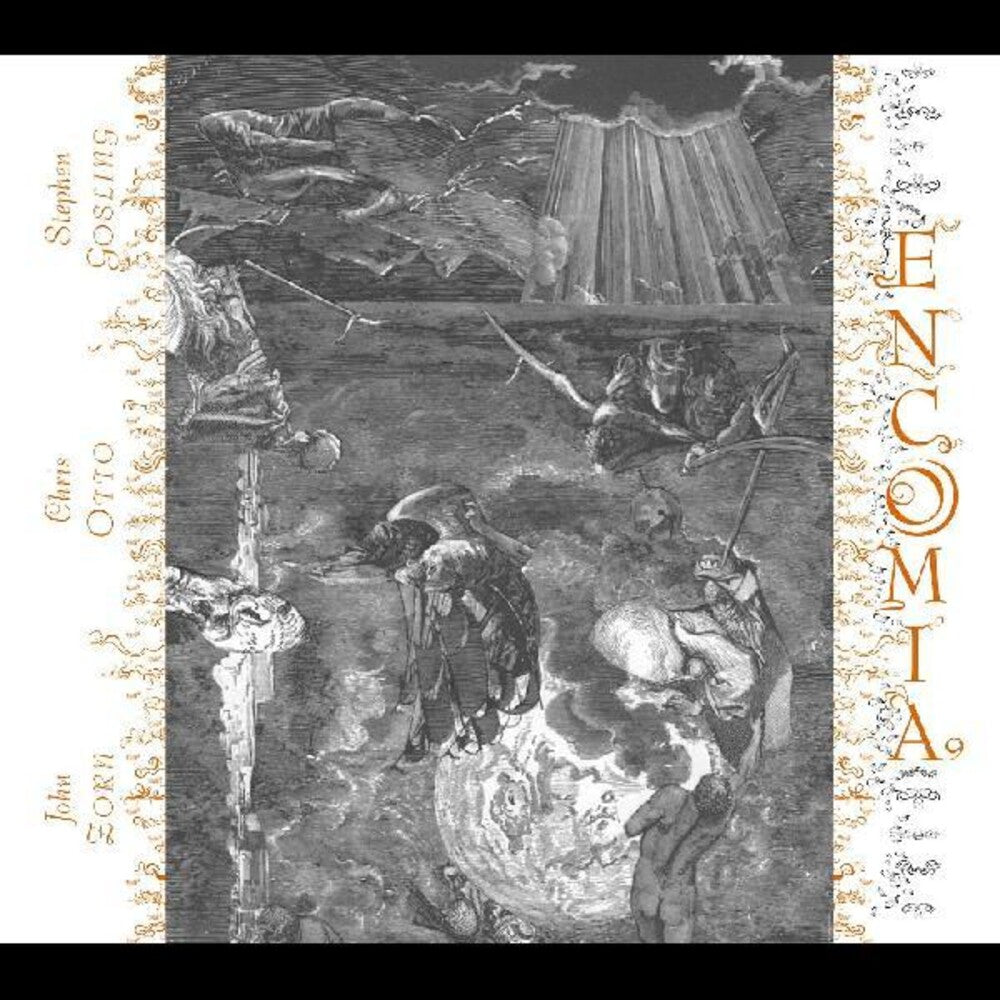 the album cover for John Zorn - Encomia