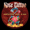 the album cover for Rose Tattoo - Scarred For Live 1980-1982