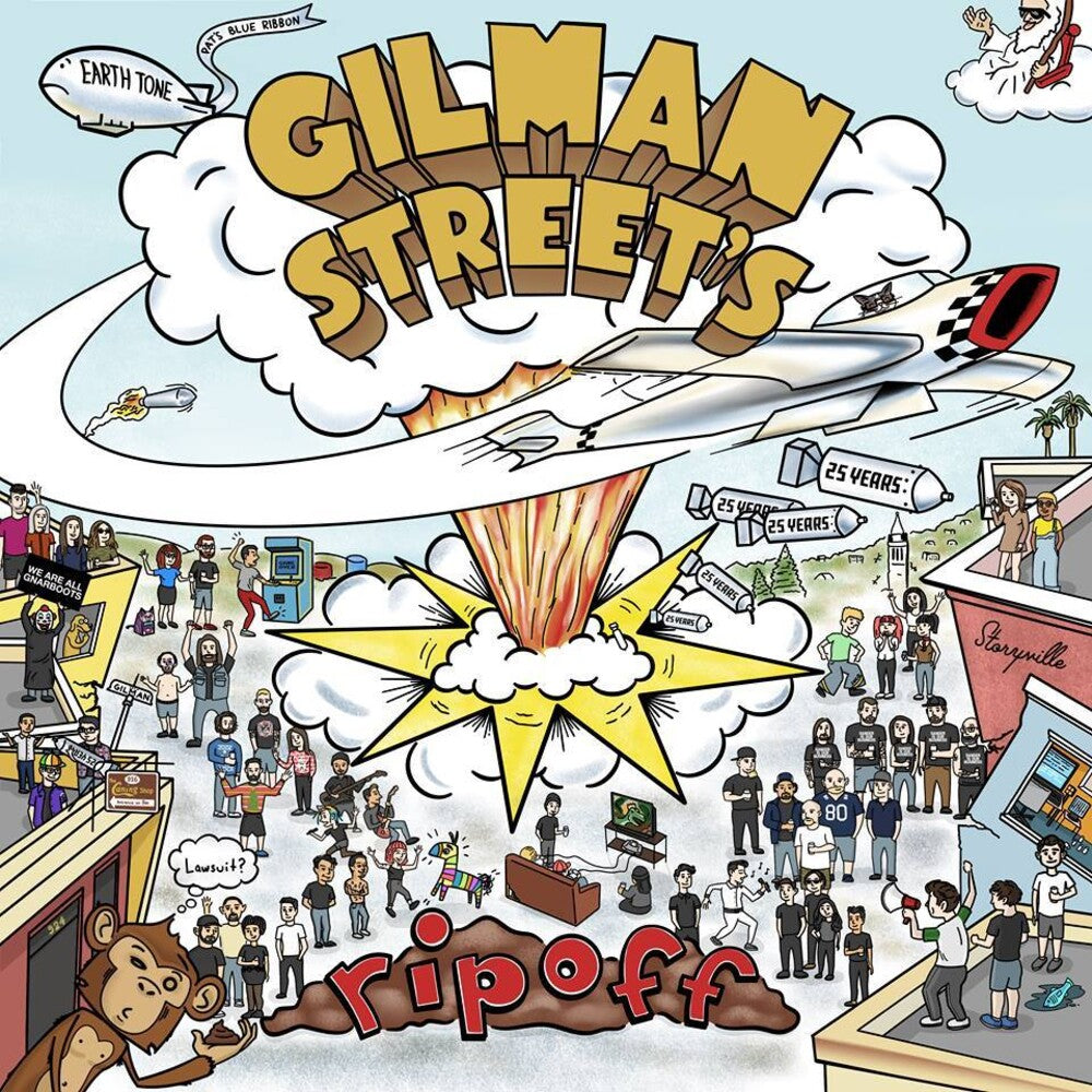 the album cover for Gilman Streets Ripoff Tribute To Dookie / Var - Gilman Street's Ripoff (Tribute to Dookie)