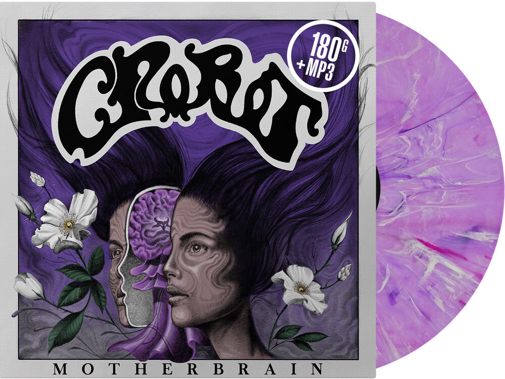 the album cover for Crobot - Motherbrain [Pink Purple Marble LP]