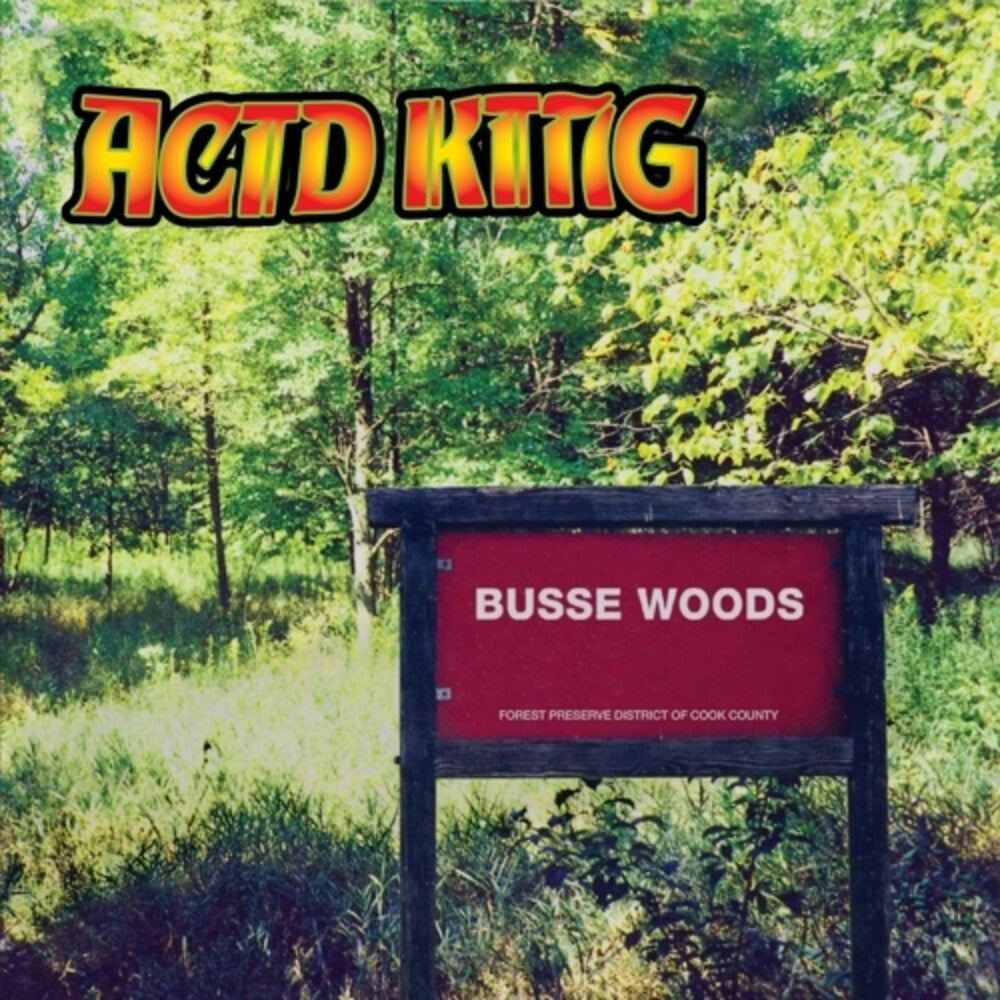 the album cover for Acid King - Busse Woods