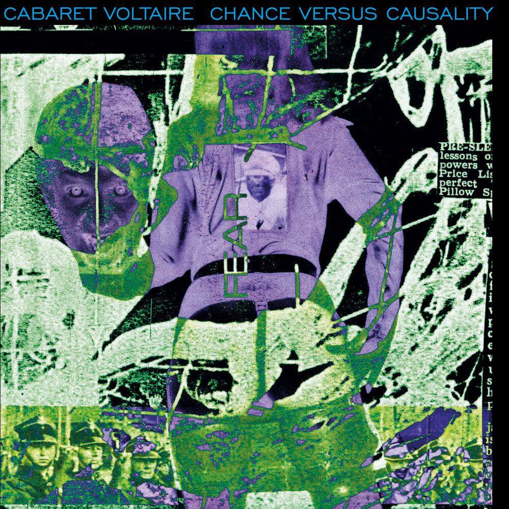 the album cover for Cabaret Voltaire - Chance Versus Causality