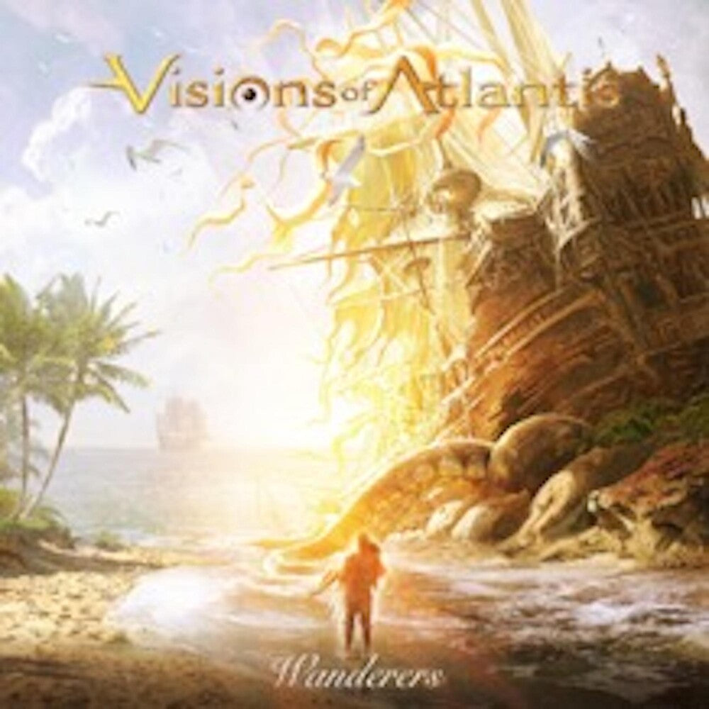 the album cover for Visions Of Atlantis - Wanderers
