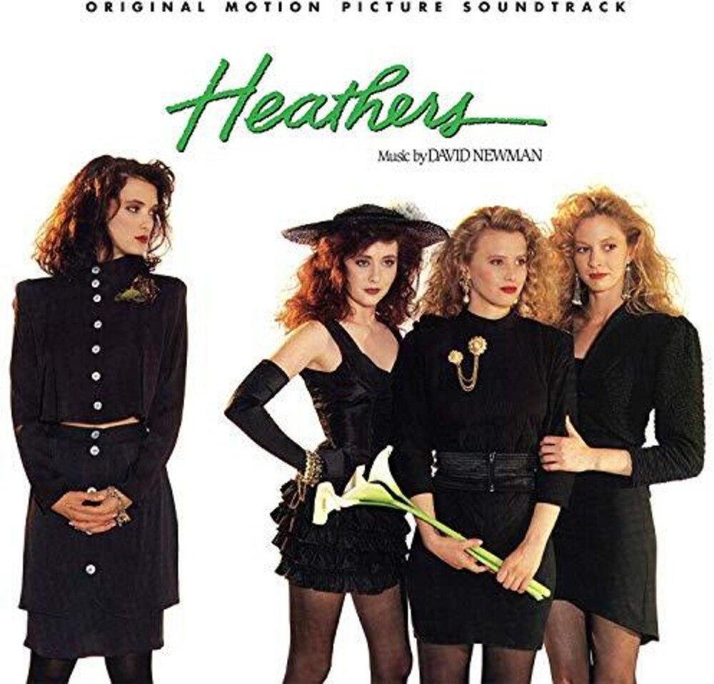 the album cover for David Newman Colv - Heathers / O.S.T. [Colored Vinyl]
