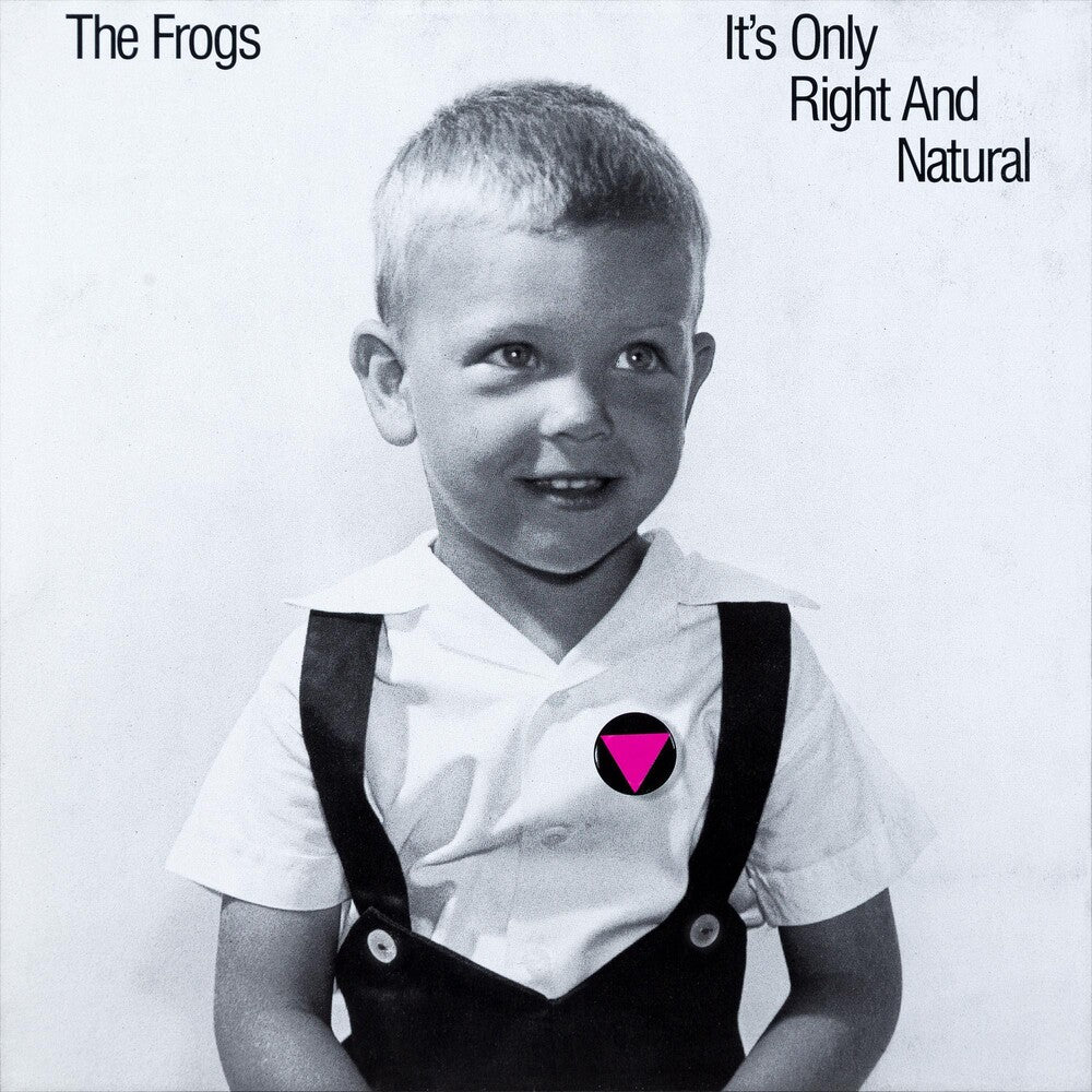 the album cover for Frogs - It's Only Right And Natural
