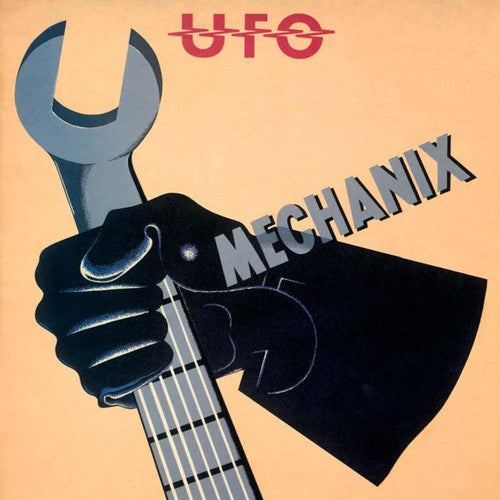 the album cover for UFO - Mechanix