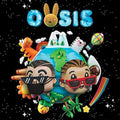 the album cover for J Balvin / Bad Bunny - Oasis