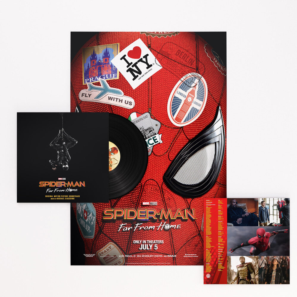 the album cover for Michael Giacchino - Spider-Man: Far From Home (Original Motion Picture Soundtrack)