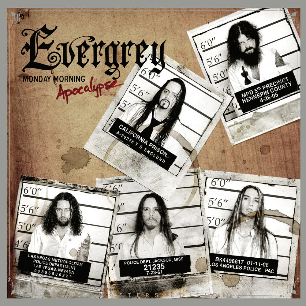 the album cover for Evergrey - Monday Morning Apocalypse [Colored Vinyl] [Clear Vinyl] (Gate)