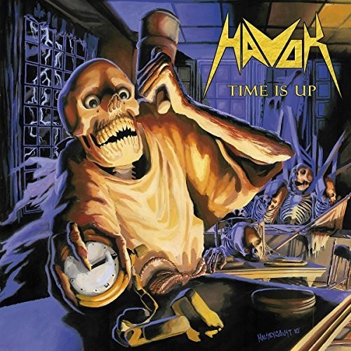the album cover for Havok - Time Is Up [Reissue] (Can)