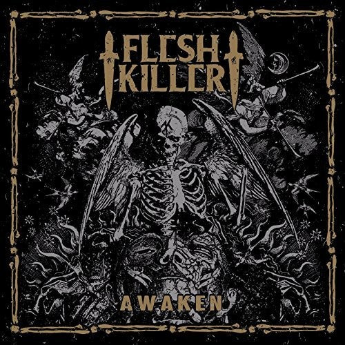 the album cover for Fleshkiller - Awaken