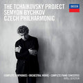 the album cover for Tchaikovsky / Bychkov / Gerstein / Czech Philharmo - Complete Symphonies and Piano Concertos