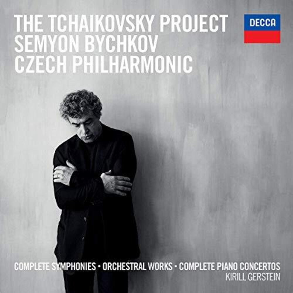 the album cover for Tchaikovsky / Bychkov / Gerstein / Czech Philharmo - Complete Symphonies and Piano Concertos