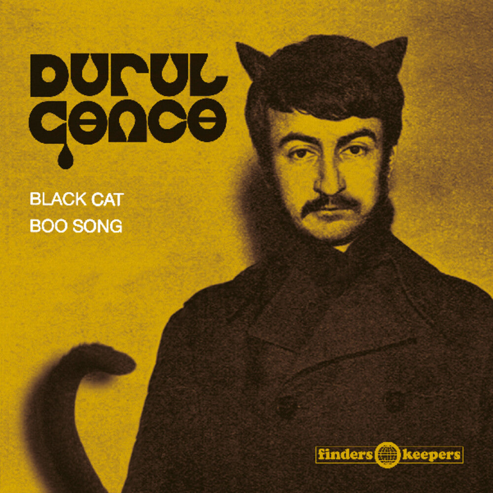 the album cover for Durul Gence - Black Cat