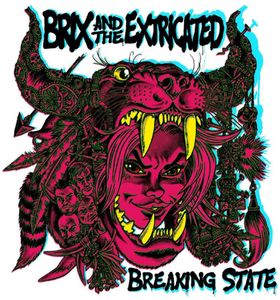 the album cover for Brix & Extricated - Breaking State