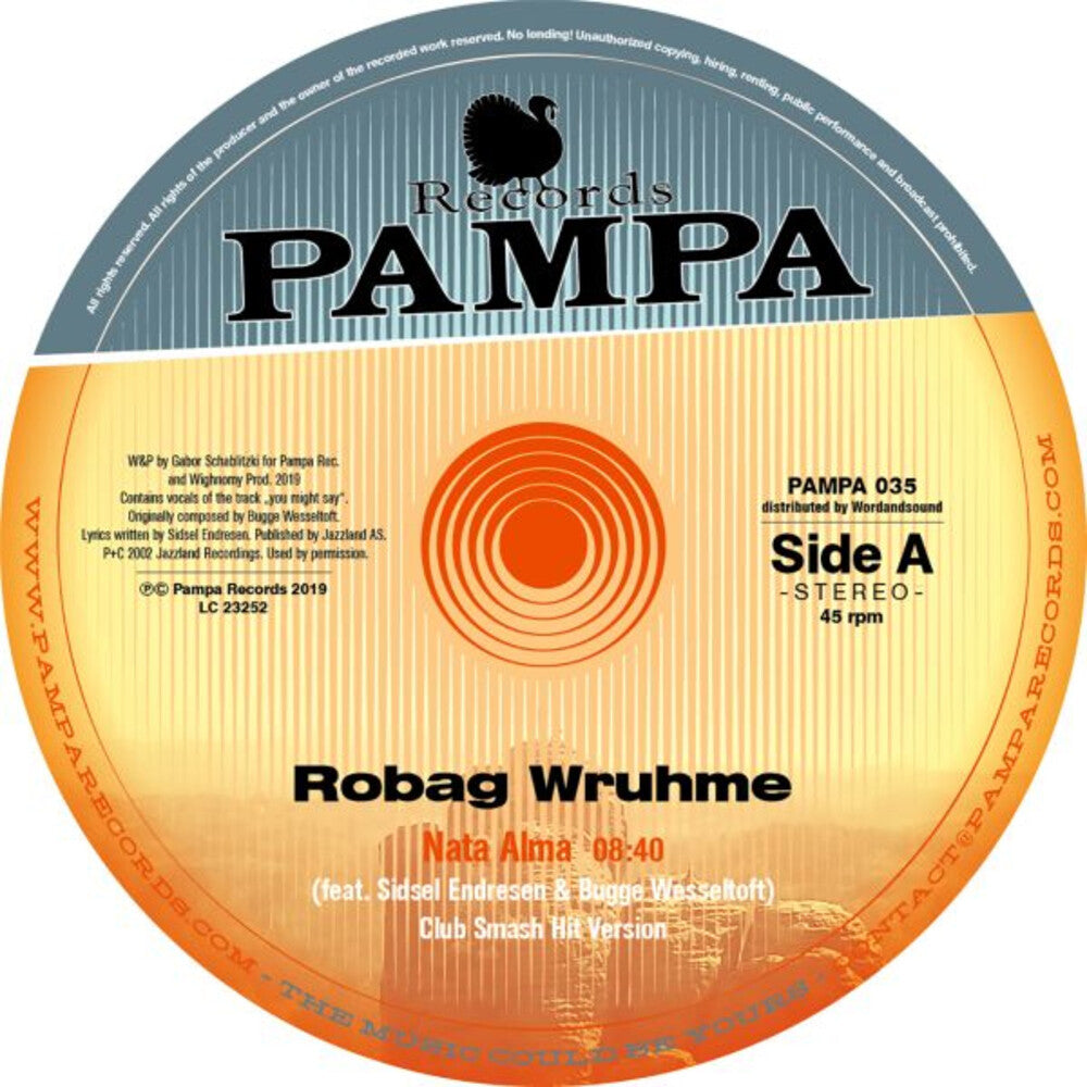 the album cover for Robag Wruhme - Nata Alma / Venq Tolep