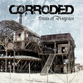 the album cover for Corroded - State Of Disgrace