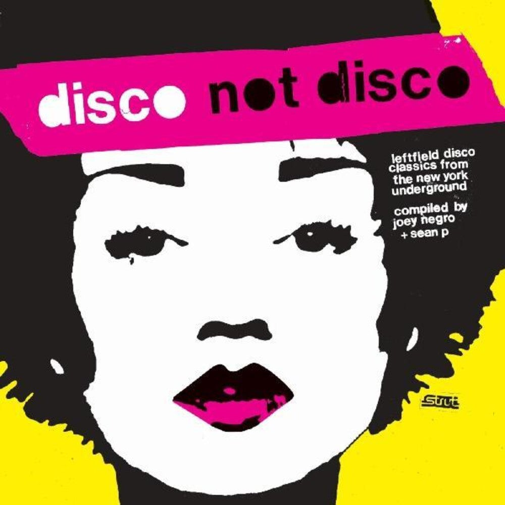 the album cover for Disco Not Disco / Various - Disco Not Disco