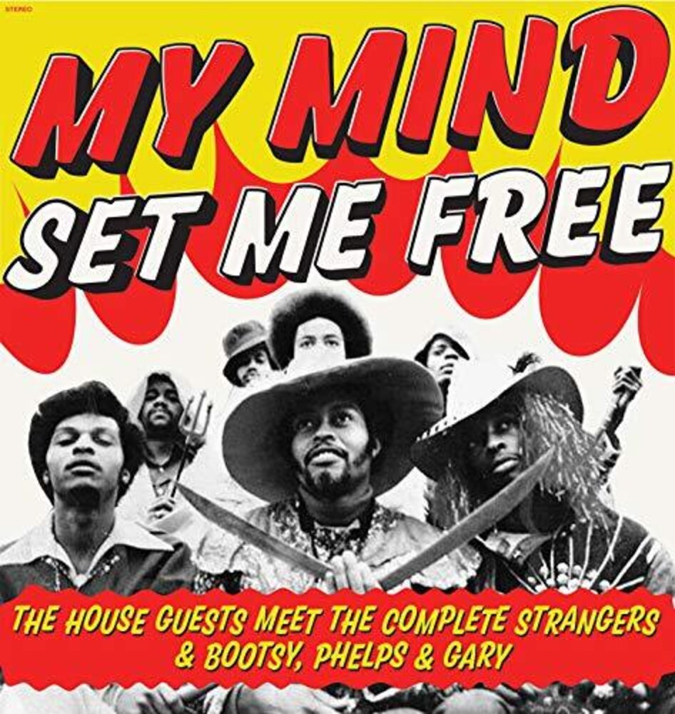 the album cover for The House Guests - My Mind Set Me Free [LP]
