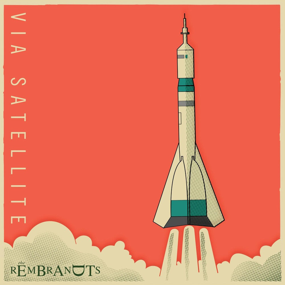 the album cover for The Rembrandts - Via Satellite [LP]