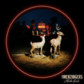 the album cover for The Menzingers - Hello Exile [Indie Exclusive Limited Edition Peach Swirl LP]