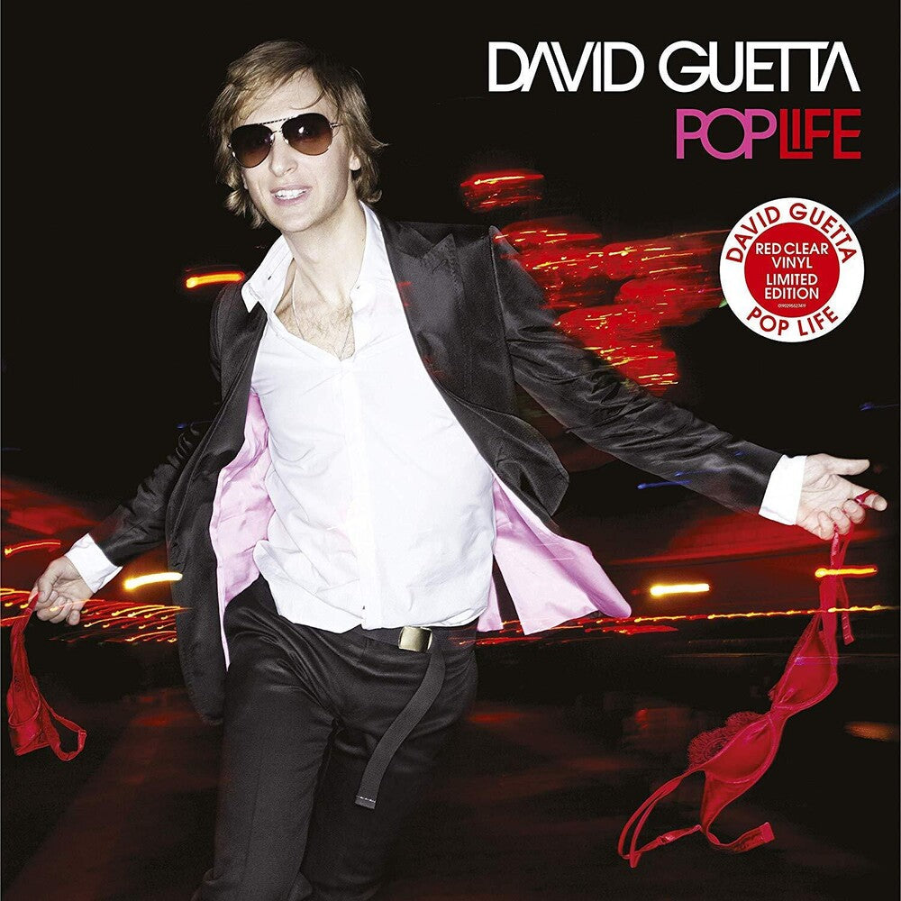 the album cover for David Guetta - Pop Life [Limited Edition] (Red) (Can)