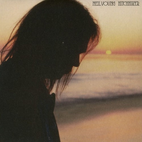 the album cover for Neil Young - Hitchhiker