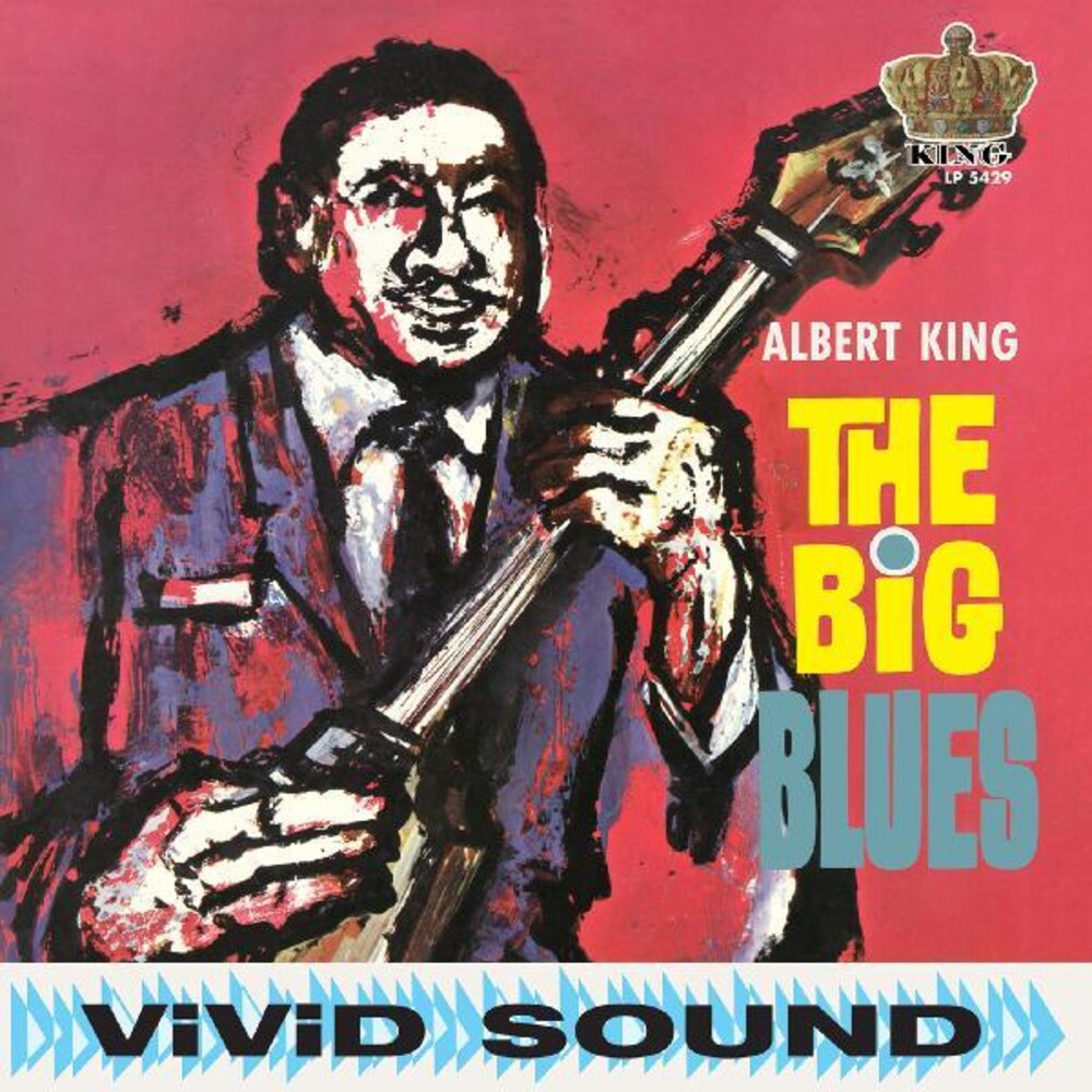 the album cover for Albert King - Big Blues [Colored Vinyl] (Red)