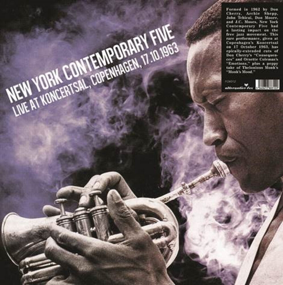 the album cover for New York Contemporary Five - Live At Koncertsal Copenhagen