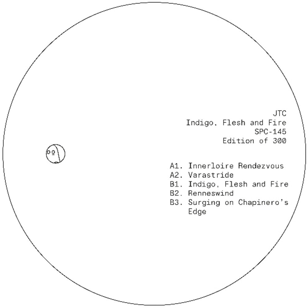 the album cover for Jtc - Indigo, Flesh and Fire