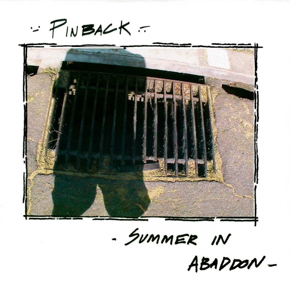 the album cover for Pinback - Summer in Abaddon (15th Anniversary Edition) (Color Vinyl)