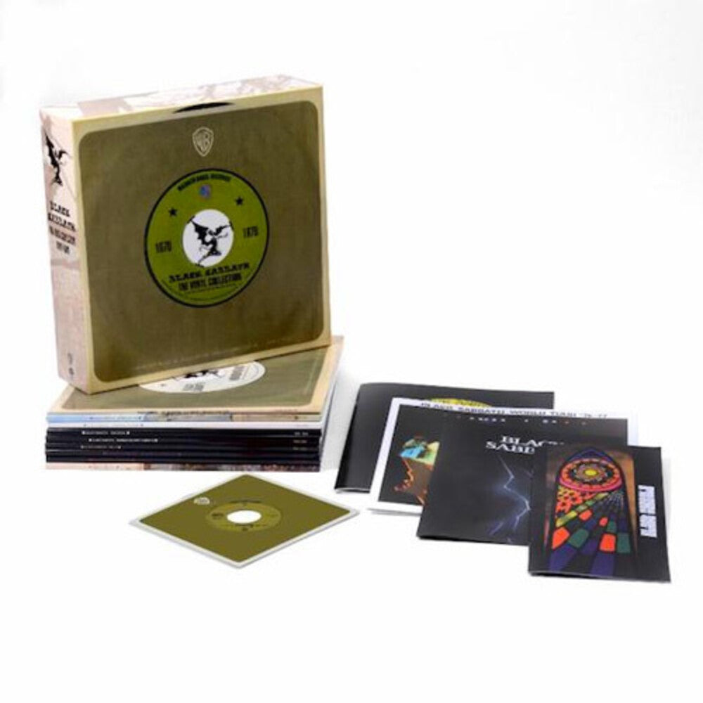 the album cover for Black Sabbath - The Black Sabbath Collection 1970-1978 [9LP w/ 7in]