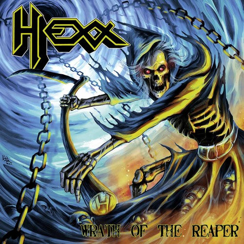 the album cover for Hexx - Wrath Of The Reaper
