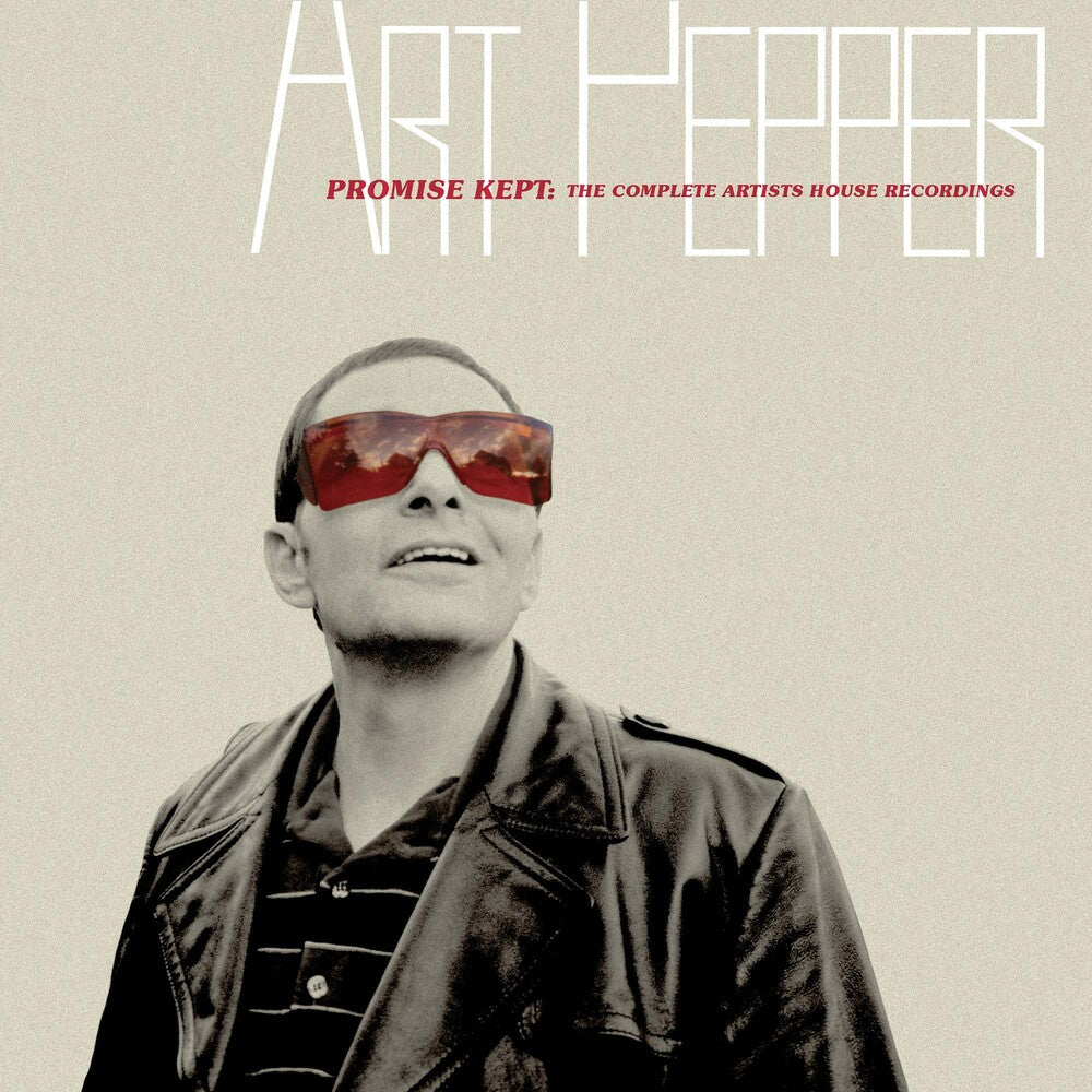 the album cover for Art Pepper - Promise Kept: Complete Artists House Recordings